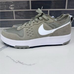 Nike Men's Olive and White Sneakers